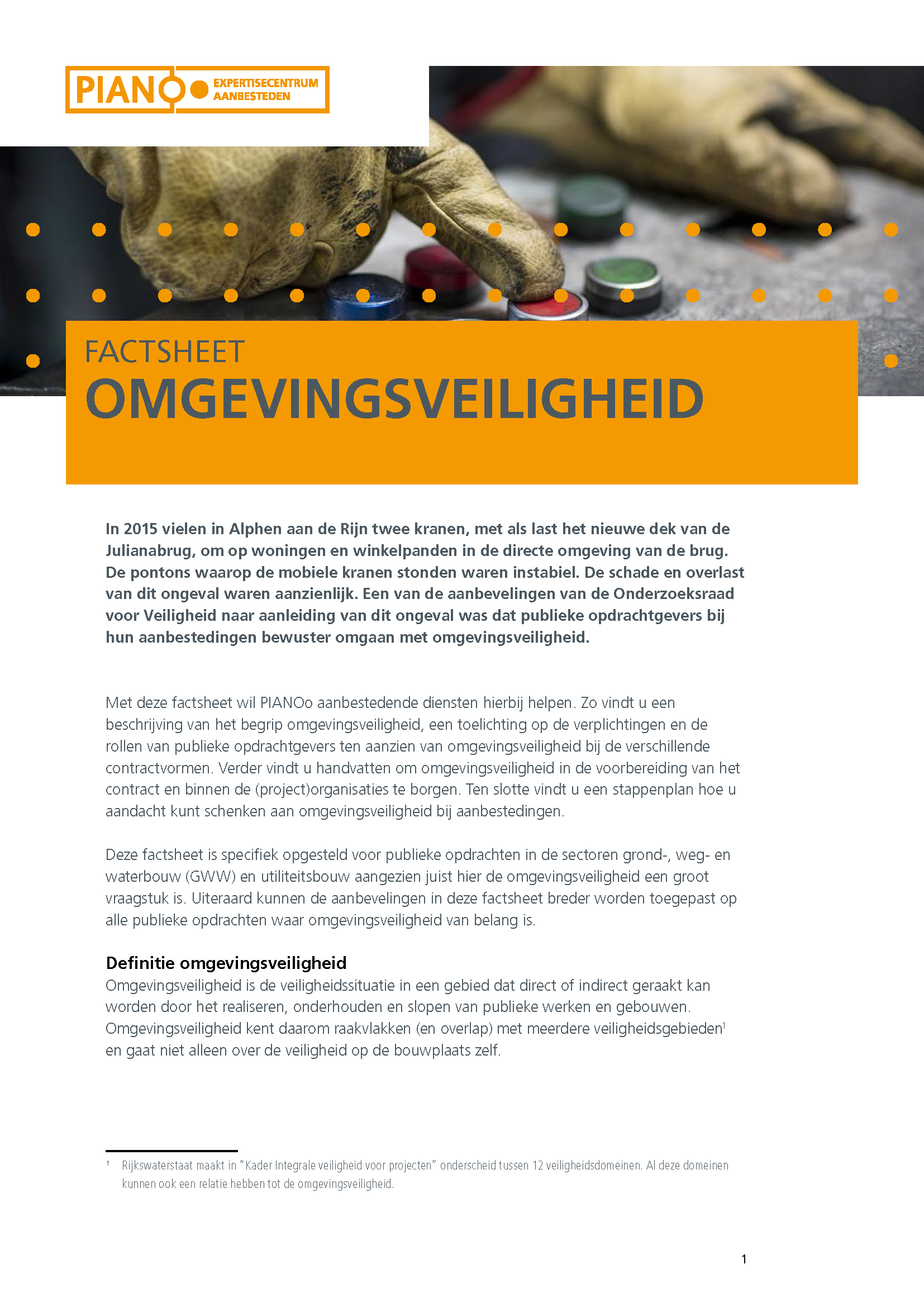 Handreiking Omgevingsveiligheid